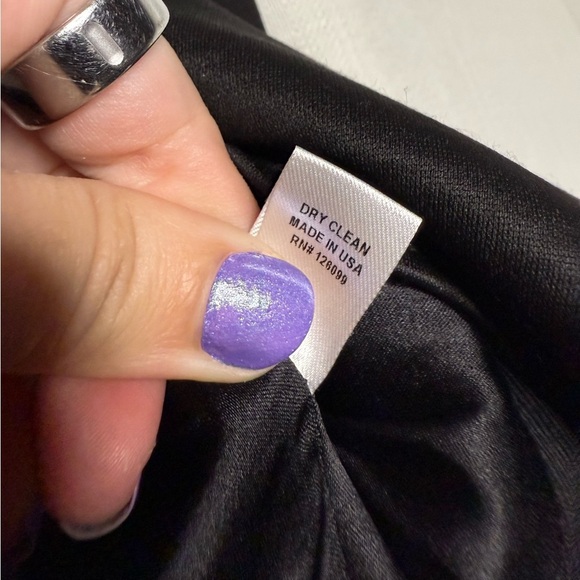 Cushnie Et Ochs V Neck Pleated Silk Wool Black Sleeveless High Low Peplum Top 4 - Picture 12 of 12